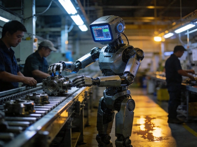 智元机器人配图 - 智元机器人万台量产背后：具身智能商业化元年真的来了