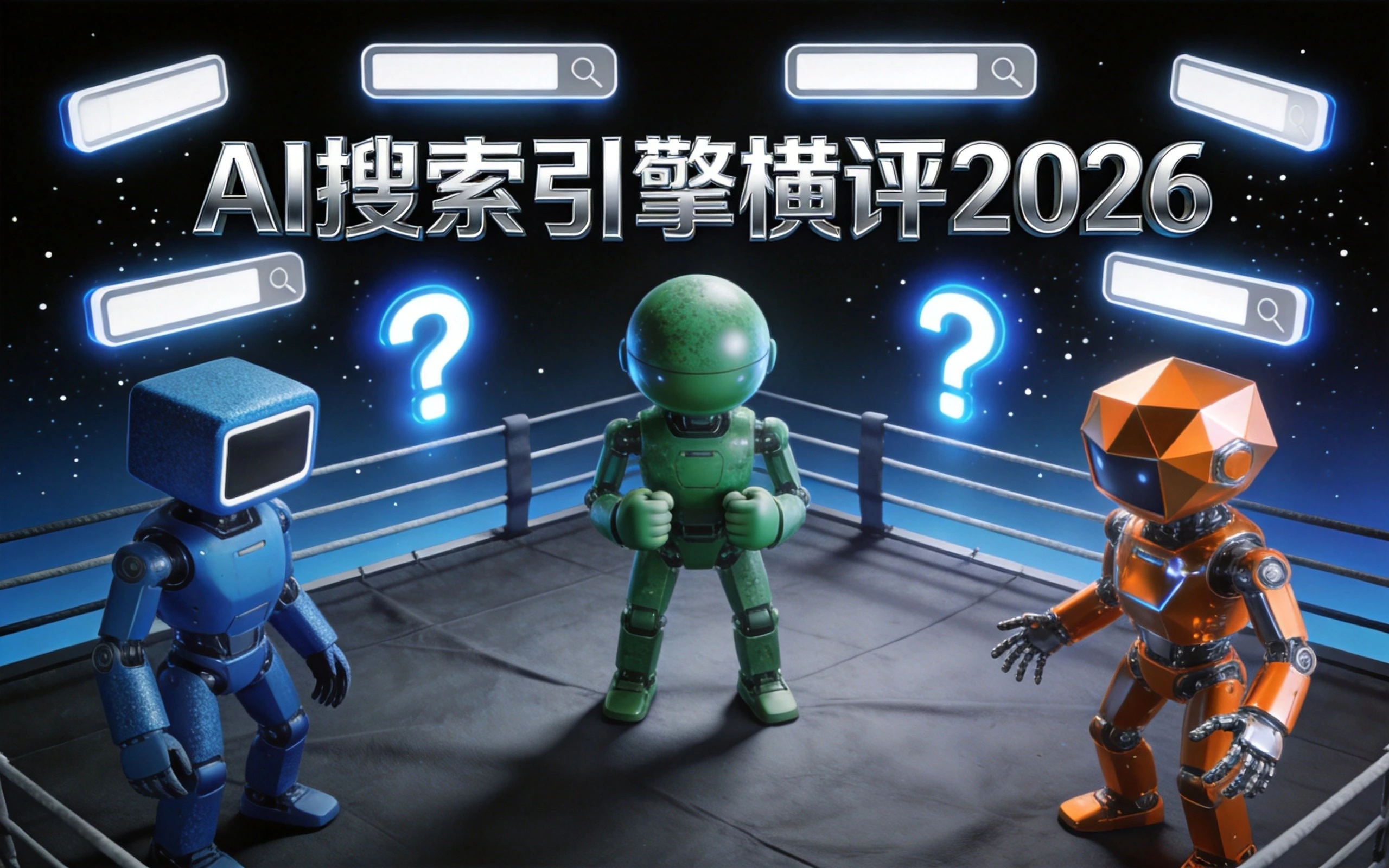 AI搜索引擎横评2026：Perplexity、秘塔、天工谁更强？实测告诉你答案