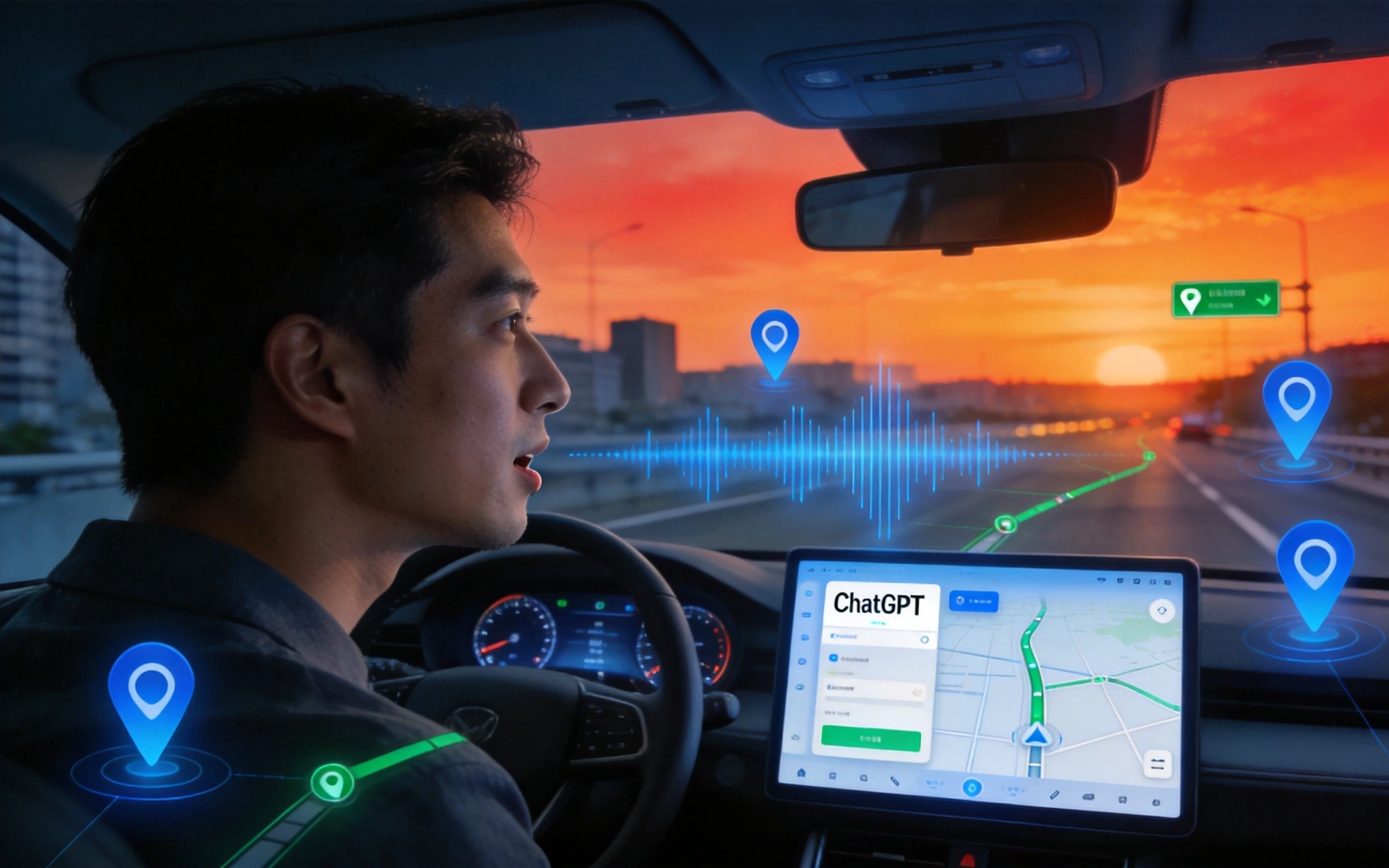 ChatGPT CarPlay和位置共享深度解读：你的车和手机都成了AI助手