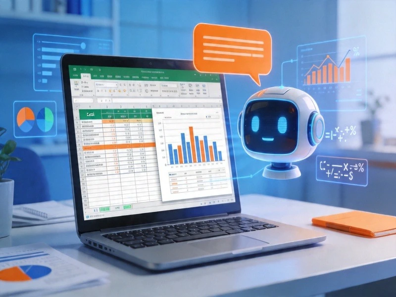 ChatGPT Excel配图 - Excel公式生成与AI数据分析功能对比