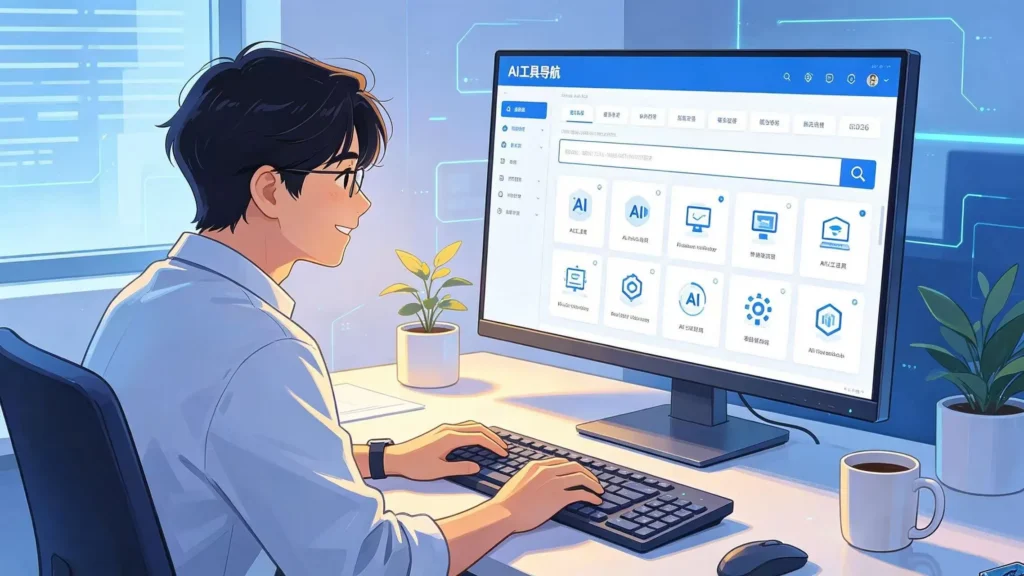 使用 AI 工具导航网站轻松找到免费 AI 工具