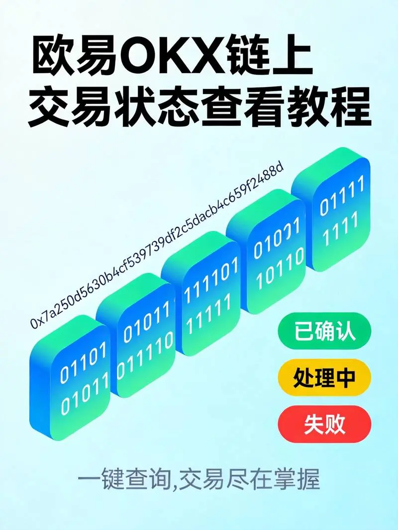 欧易OKX链上交易状态查看教程封面