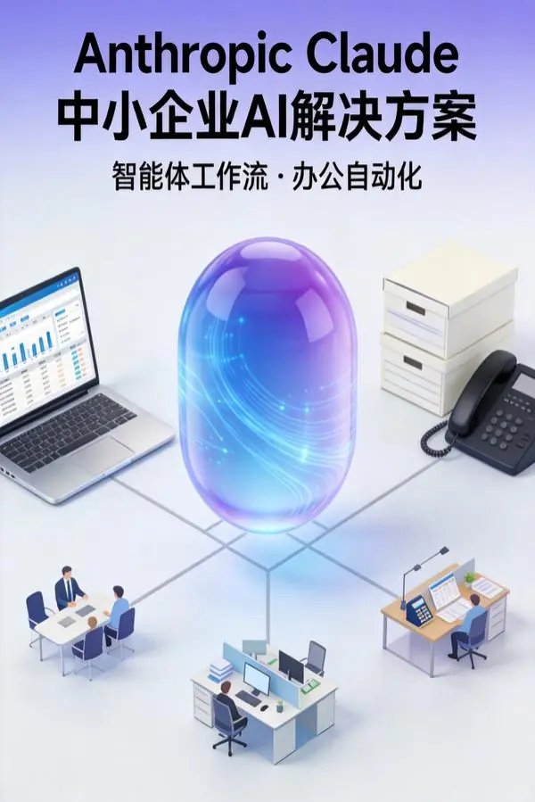 Anthropic Claude for Small Business深度解读：15个智能体工作流让中小企业AI落地不再难