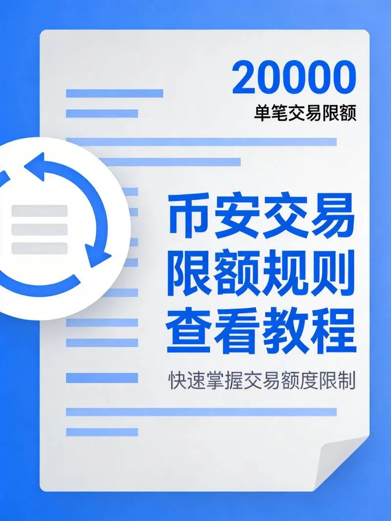 币安交易限额规则查看教程封面